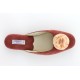 women's slippers CHIFFON coral rose suede